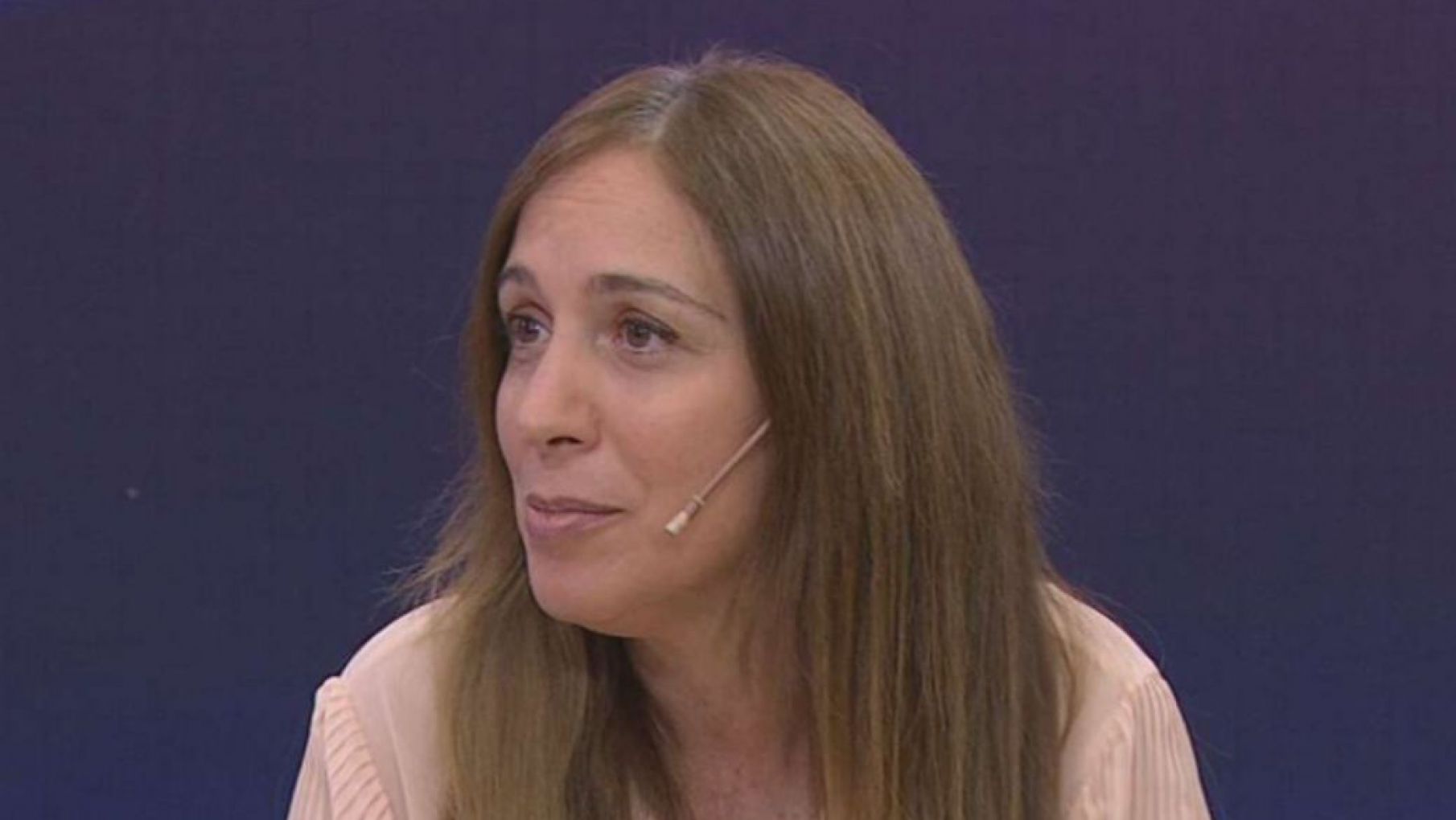Maria Eugenia Vidal contra la marcha propuesta por D'Elía