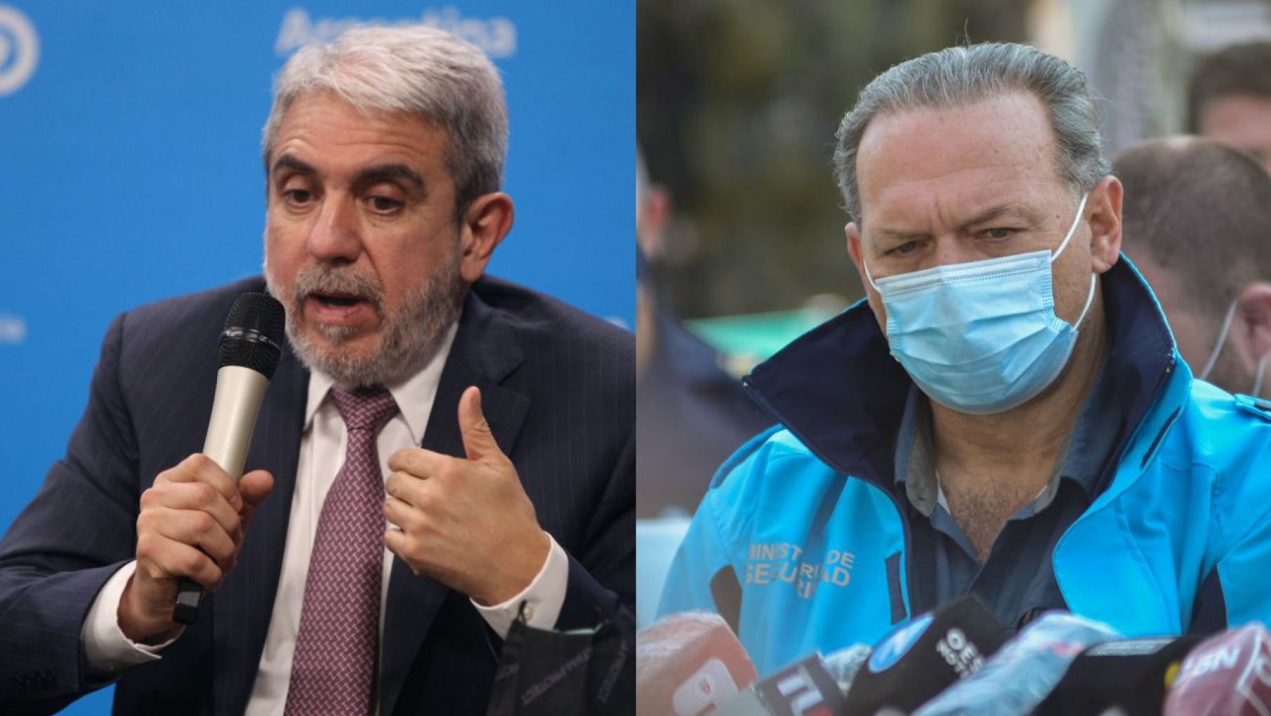 La interna entre Aníbal Fernández y Sergio Berni parece no tener fin