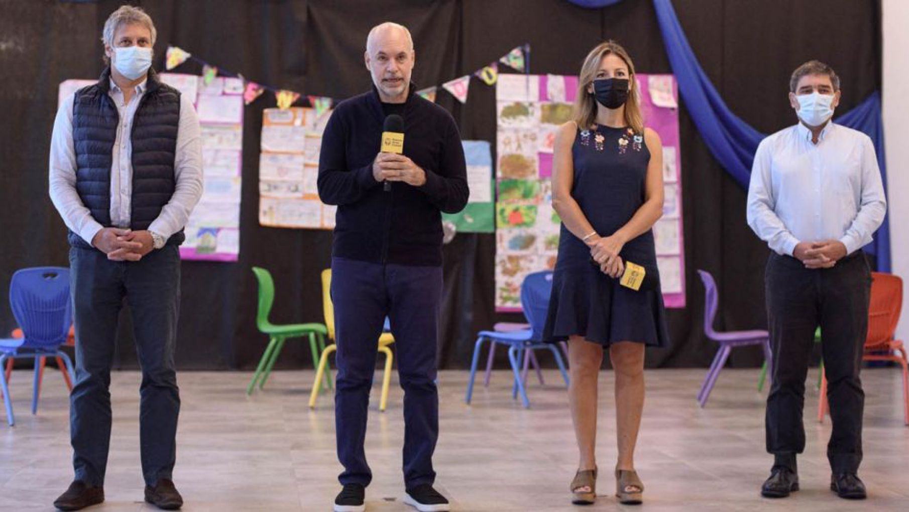 Larreta elimina todas las restricciones en las escuelas