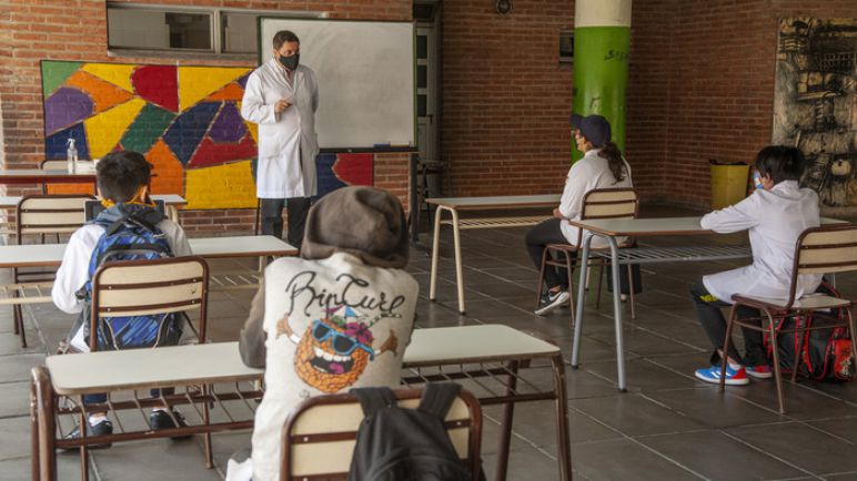 "Presencialidad plena": el Gobierno discute nuevos protocolos para la vuelta a clases