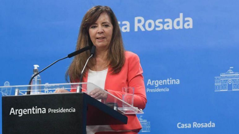 Cerruti descartó cambios en el Gabinete y envió un mensaje sobre la paridad de género