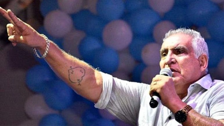 Detuvieron al Pata Medina tras un enfrentamiento con policías