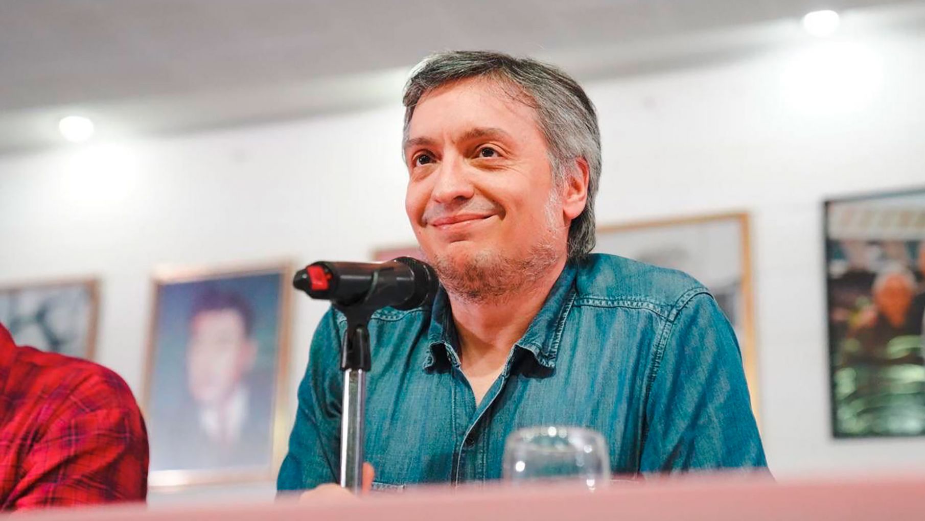 Máximo dijo que "cree que Cristina no va a postularse para la presidencia"