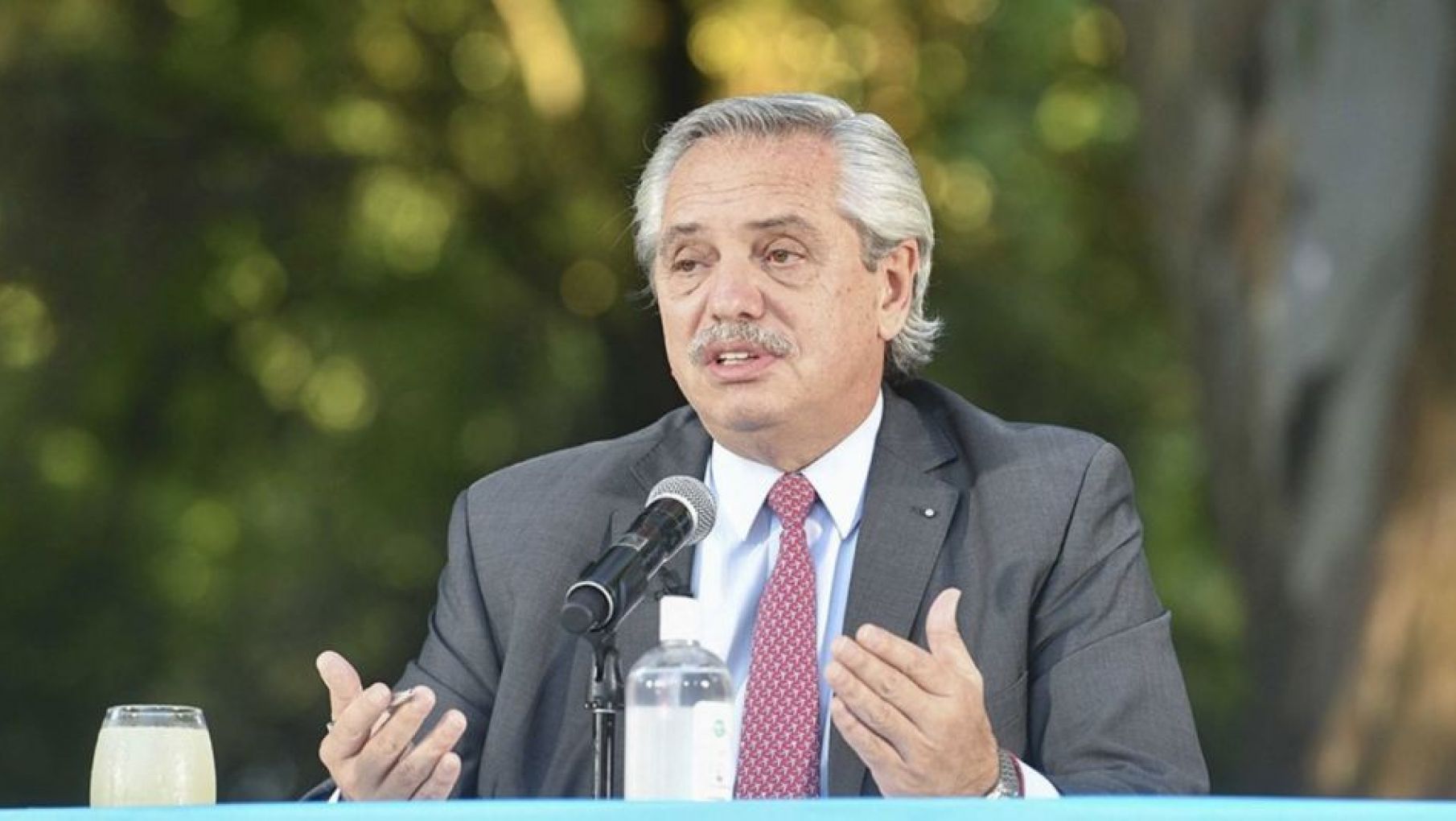 Alberto Fernández: "Los médicos me pidieron que pare un poco"