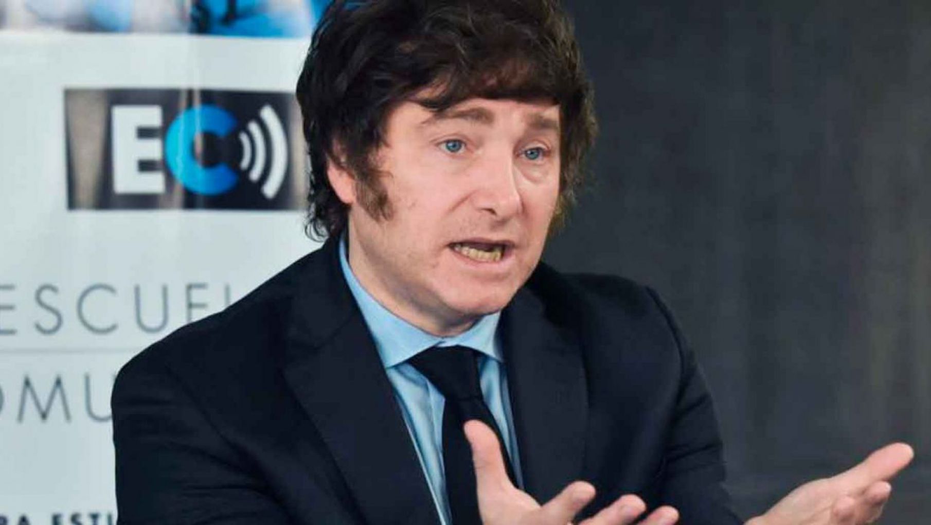 Javier Milei hablo sobre su candidatura y criticó a Cristina Kirchner