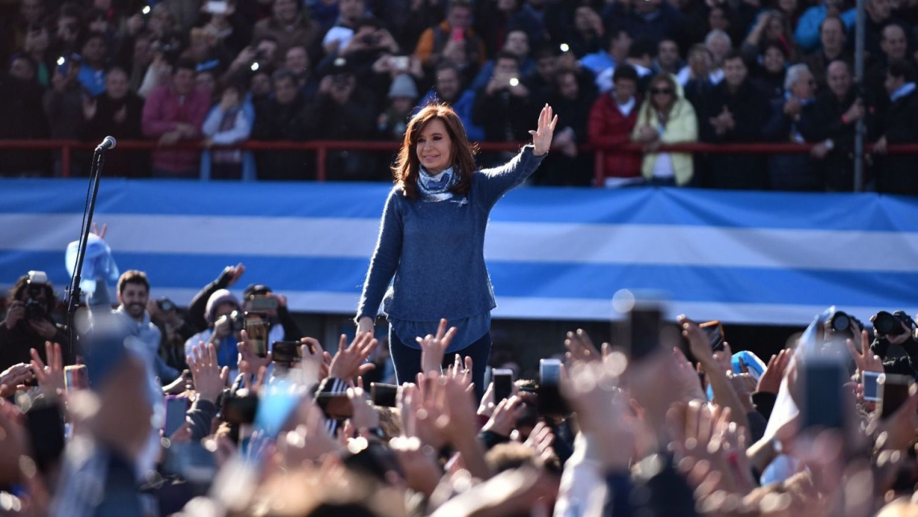 Con la presencia de Cristina, se espera un acto multitudinario en La PLata