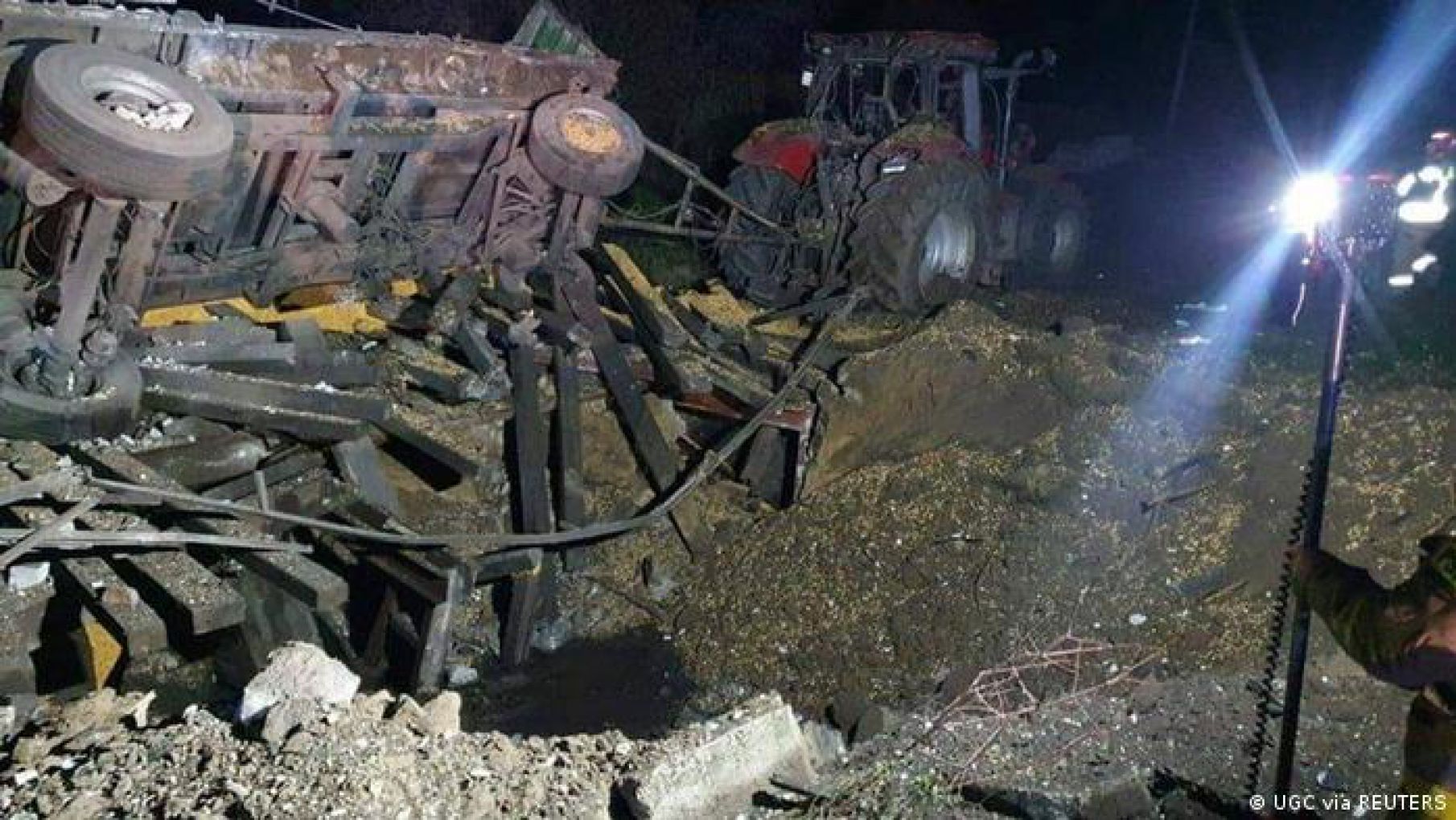 Impactó un mísil en Polonia por la guerra en Ucrania