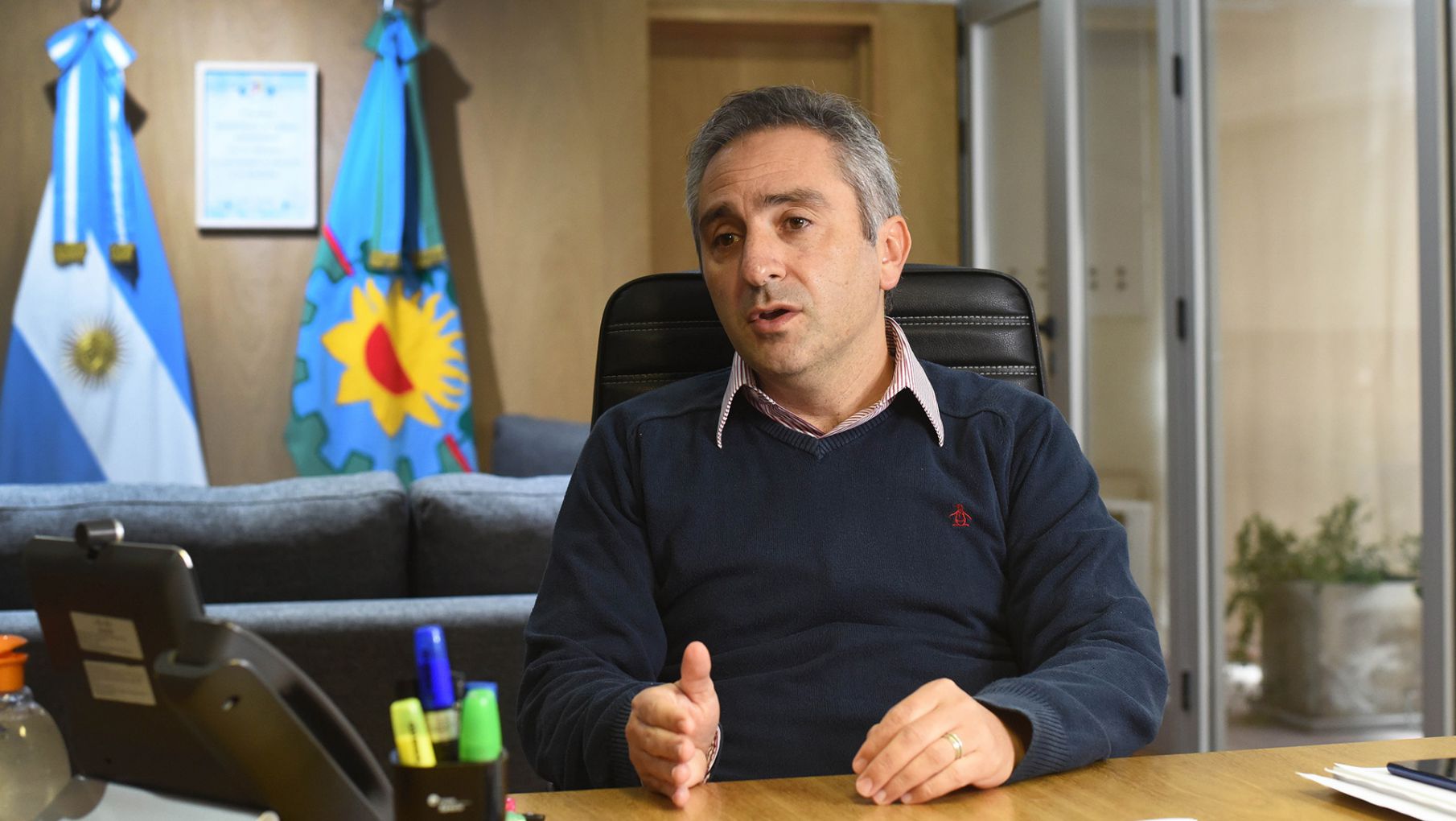 El "Cuervo" Larroque reconoció que trabaja para Cristina 2023