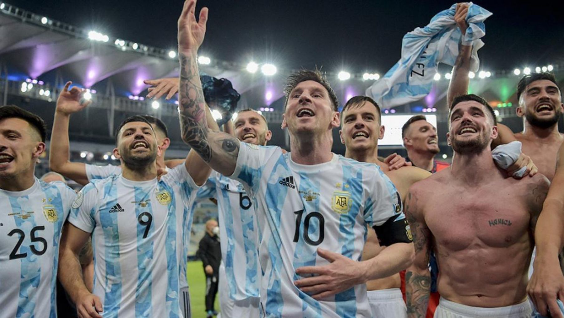 Mega operativo de seguridad por la llegada de la Selección al país