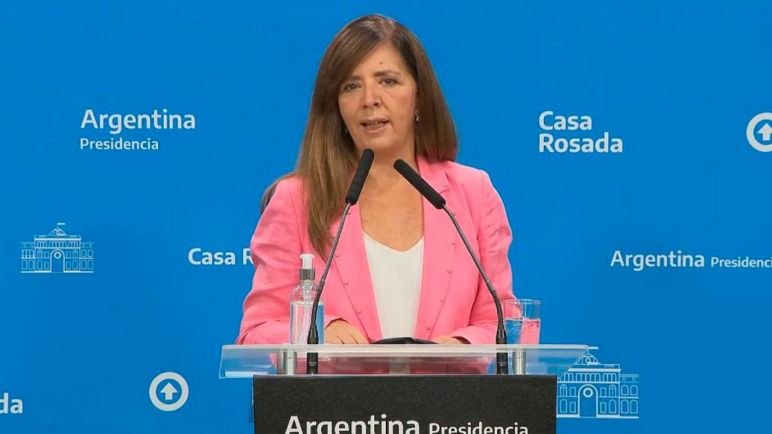 Gabriela Cerruti: "No hay una crisis económica, hay algunas dificultades puntuales"