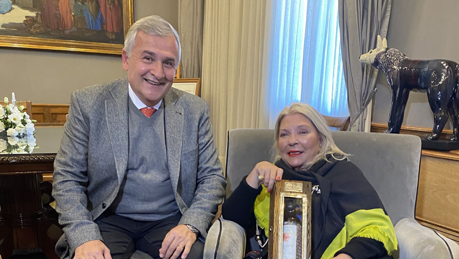 Elisa Carrió y Gerardo Morales cerraron un acuerdo electoral