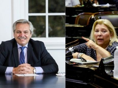 Carrió denunció penalmente a Fernández, Massa y Tombolini luego de convocar a Camioneros