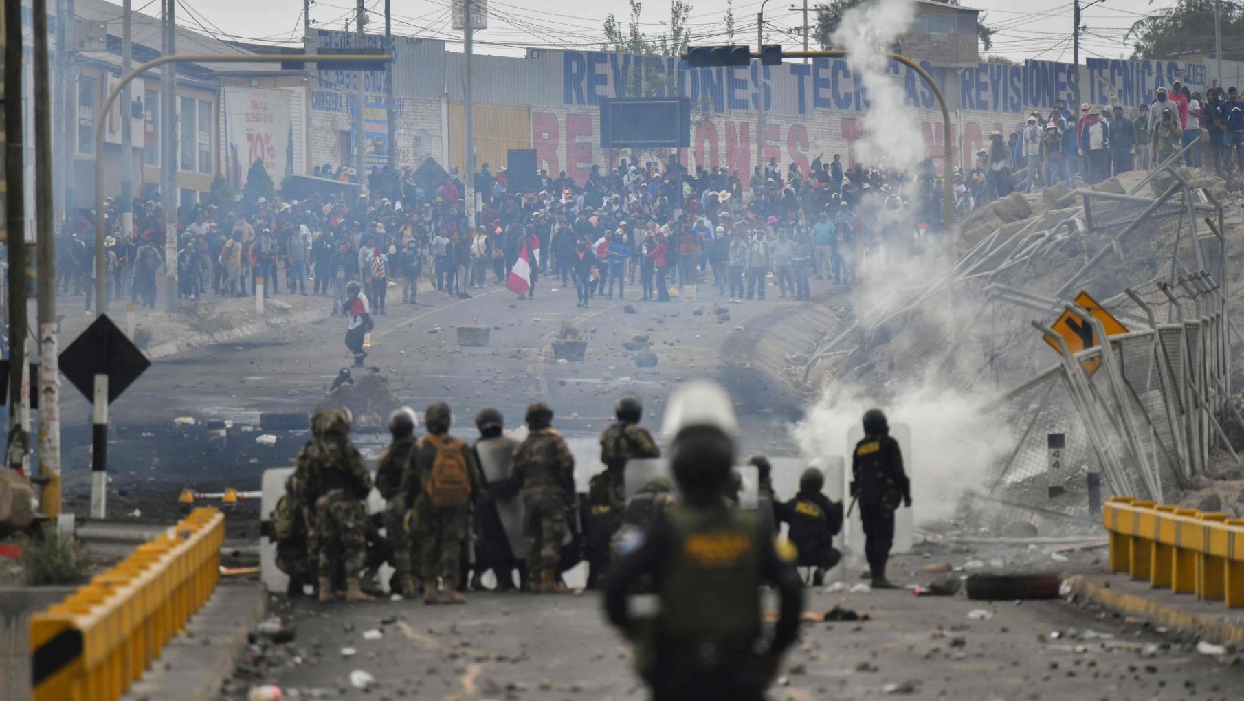 Perú: Incidentes graves en "La toma de Lima"