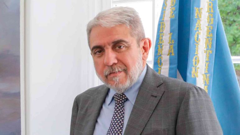 Aníbal Fernández se cruzó nuevamente con Perotti, gobernador de Santa Fé.