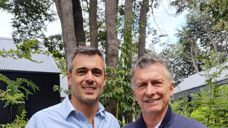 Macri y Castelnuovo en la Patagonia: "Está claro que en Ituzaingó hace falta un cambio"