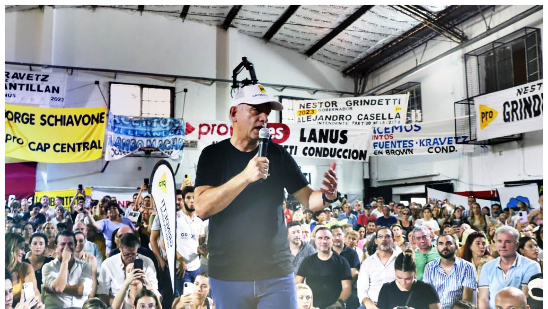 Néstor Grindetti se lanzó formalmente como candidato a gobernador bonaerense
