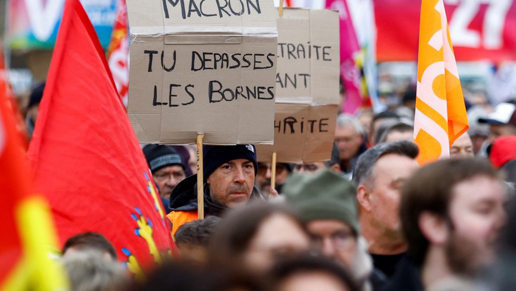 Huelga nacional en Francia contra el plan de reformas de las jubilaciones de Macrón