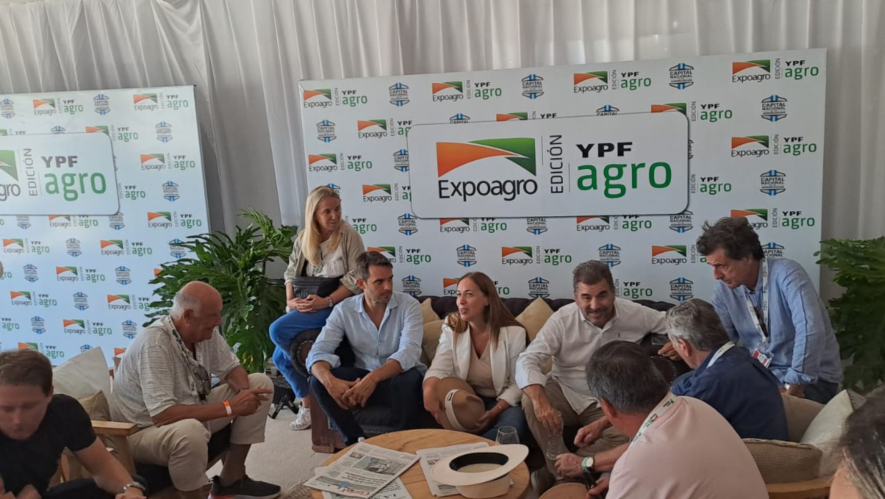 Maria Eugenia Vidal y Cristian Ritondo presentes en la ExpoAgro 2023