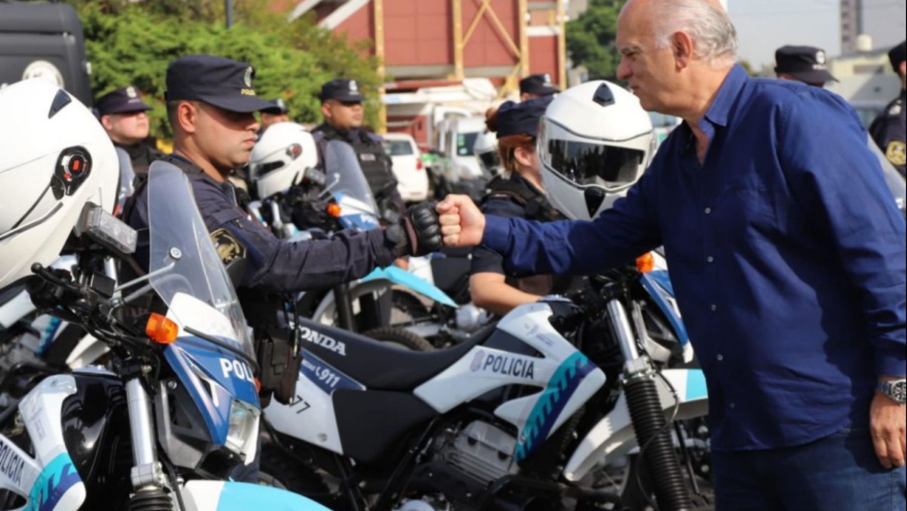 Grindetti reiteró su pedido para que los intendentes tengan control sobre la policía