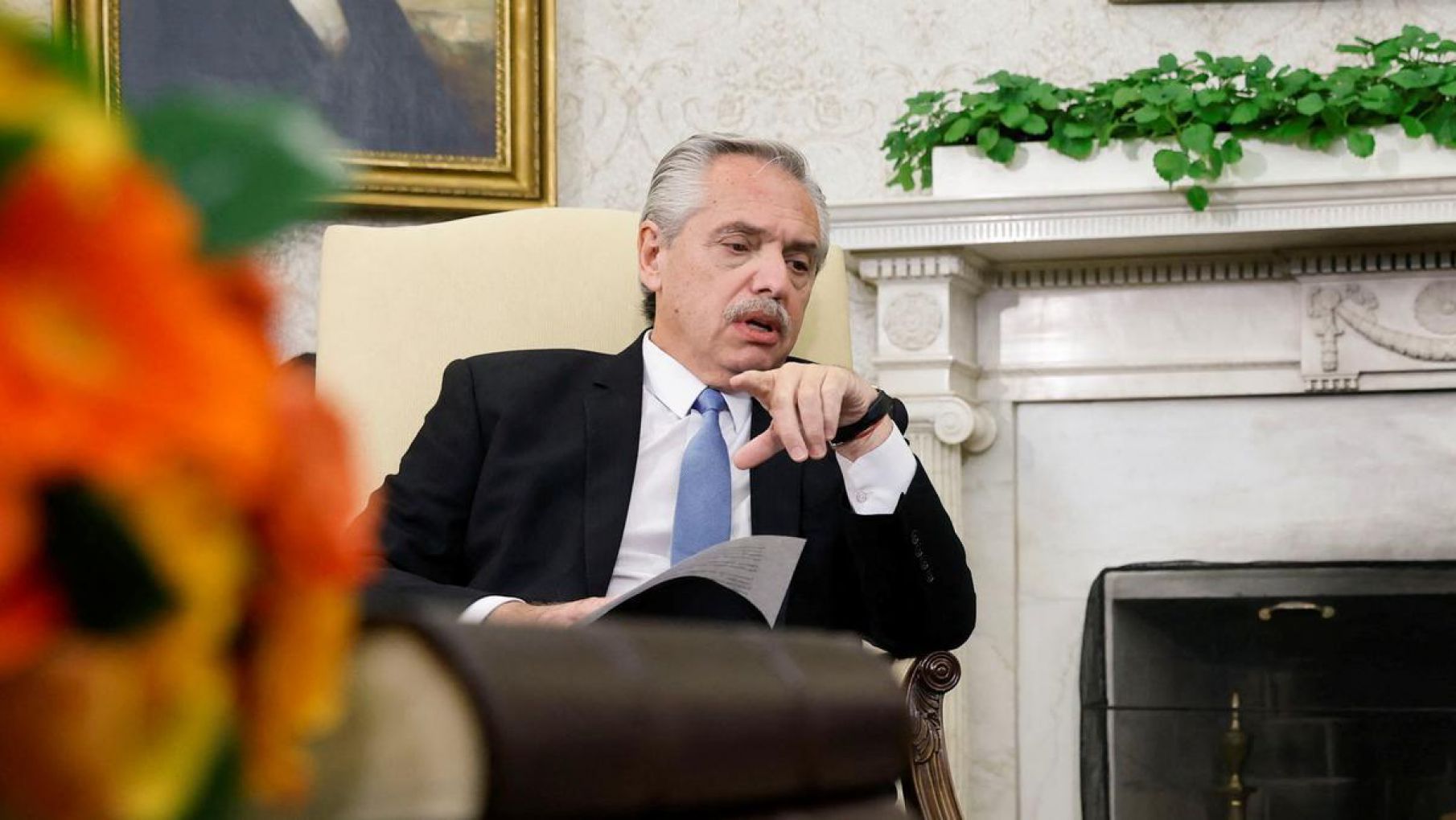 Fernández acusó a la oposición de impulsar la corrida del dólar