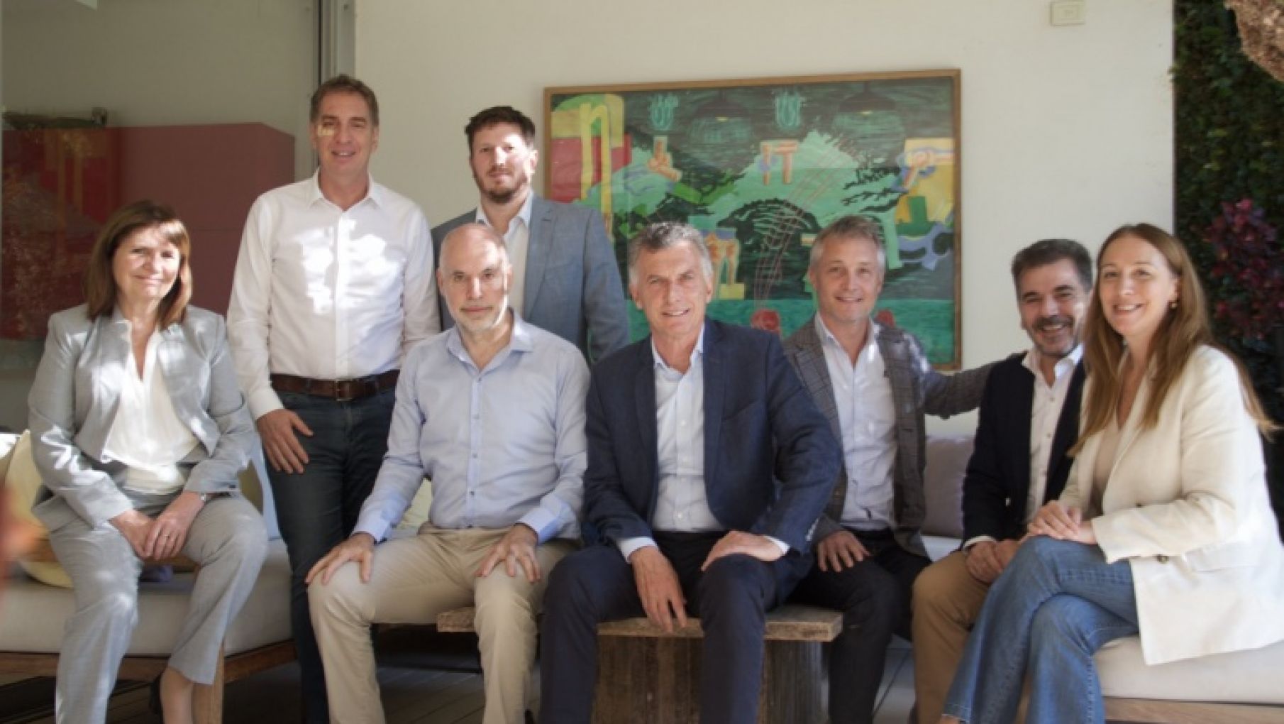 Se reunieron los principales referentes del PRO en San Isidro