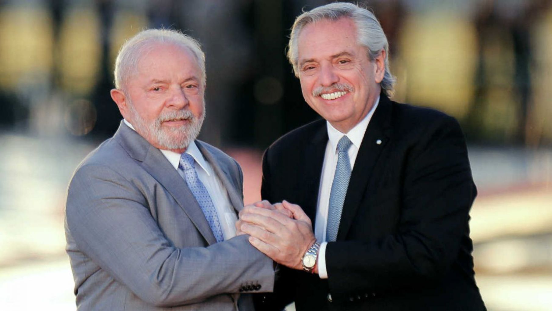 Lula Da Silva recibió a Alberto Fernandez en su residencia oficial