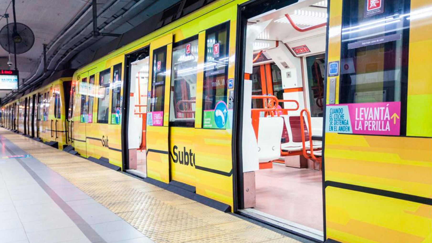 Anuncian nuevos paros rotativos en el subte