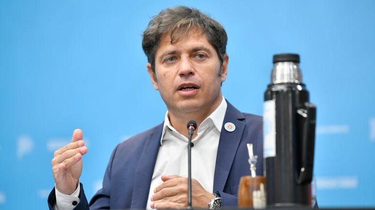 Axel Kicillof "la derecha tiene muchos candidatos pero un solo proyecto"