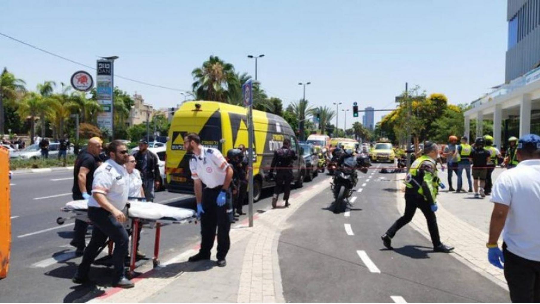 Atentado terrorista en Tel Aviv deja un saldo de ocho heridos