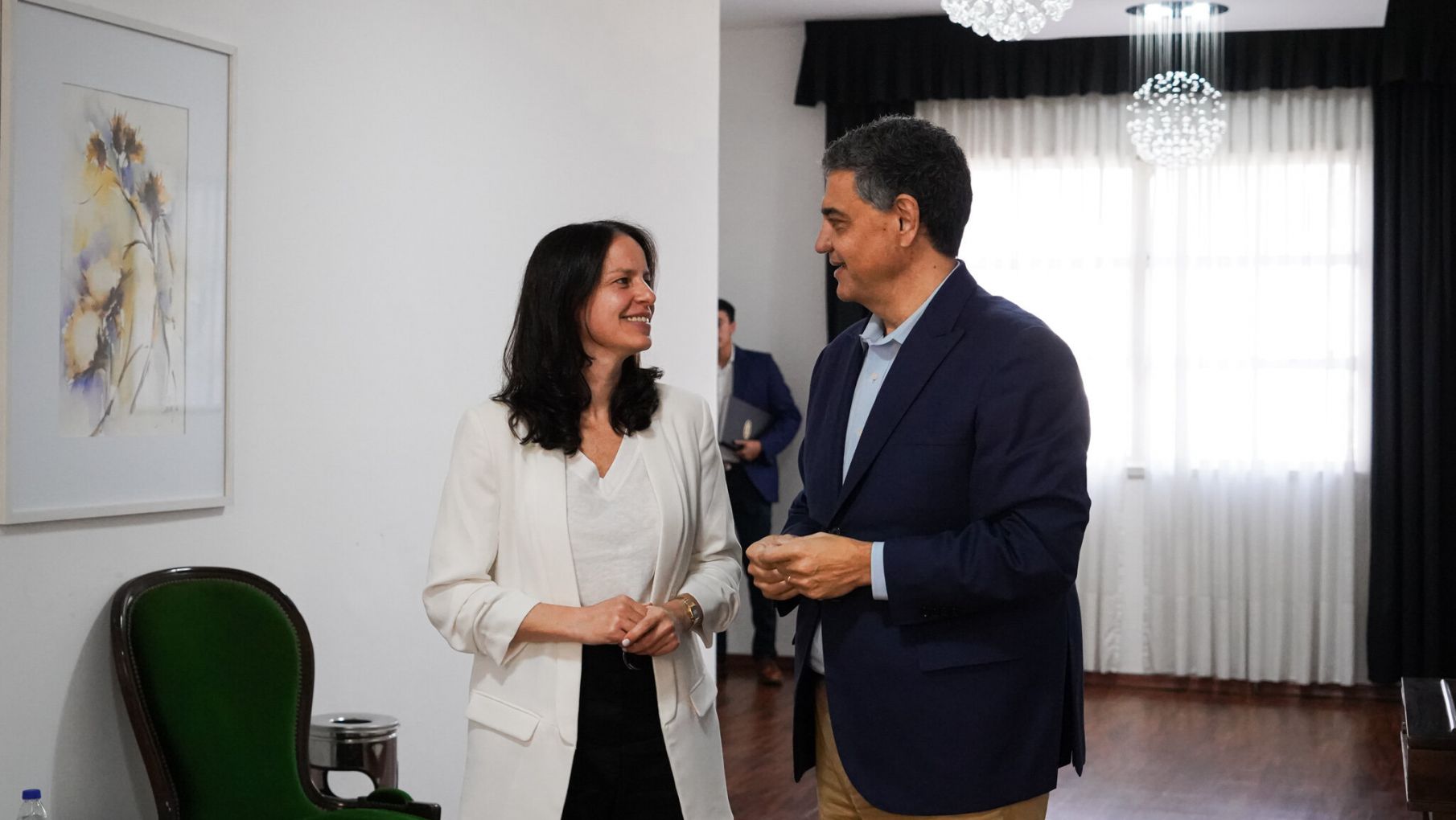 Soledad Martínez respaldó la candidatura de Jorge Macri en CABA