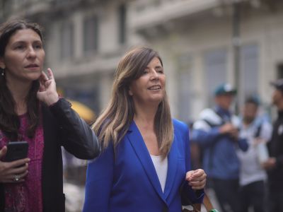 Gabriela Cerruti negó la existencia de una "crisis" económica