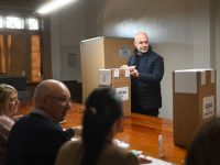 Luego de su voto Horacio Larreta declaró: "La solución es ir a votar"