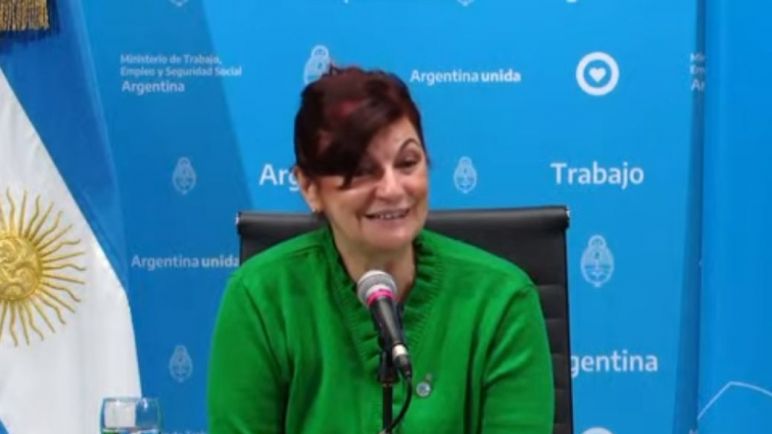 Tras los anuncios de Massa, habló la Ministra de Trabajo Kelly Olmos