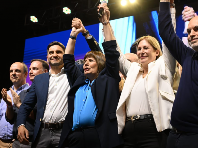 Las declaraciones de Bullrich en los festejos en Santa Fe con Pullaro