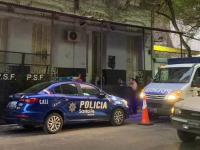 Blindaron un edificio de la Policía tras el crimen de oficial de inteligencia