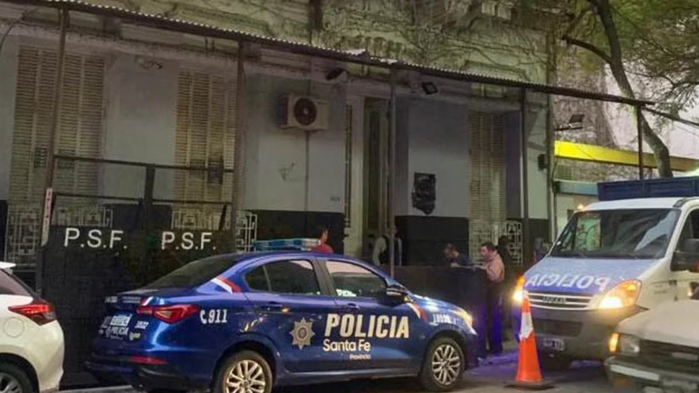 Blindaron un edificio de la Policía tras el crimen de oficial de inteligencia
