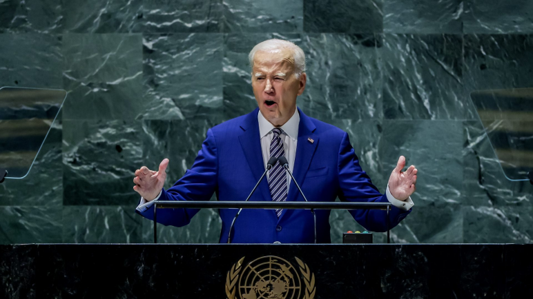 Joe Biden pidió en la Asamblea General de la ONU que se apoye a Ucrania