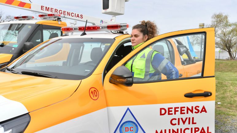 Vicente López sumó equipamiento de última tecnología a Defensa Civil