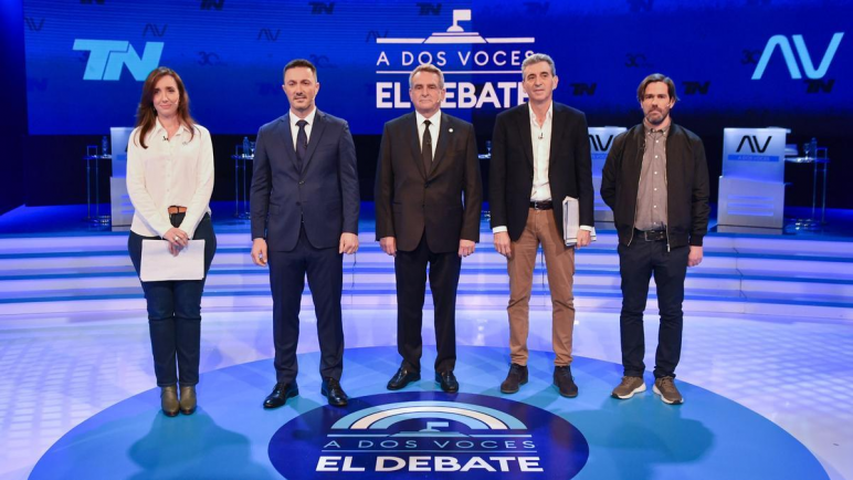 Fuertes cruces y polémica entre los candidatos a vicepresidente en el debate televisivo