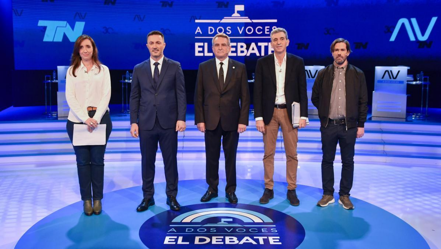 Fuertes cruces y polémica entre los candidatos a vicepresidente en el debate televisivo