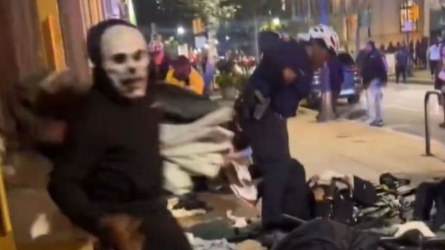 Saqueos masivos y pánico en la noche de Filadelfia