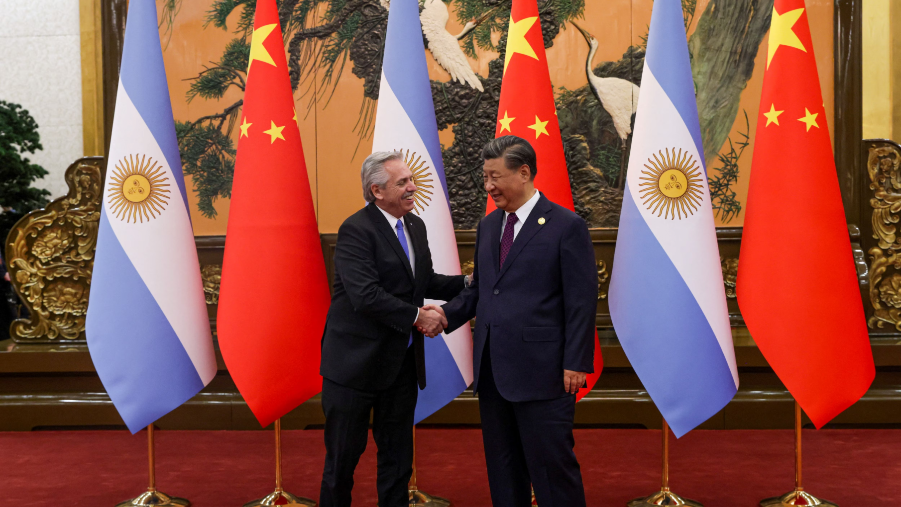 Alberto Fernández defendió el vínculo con China