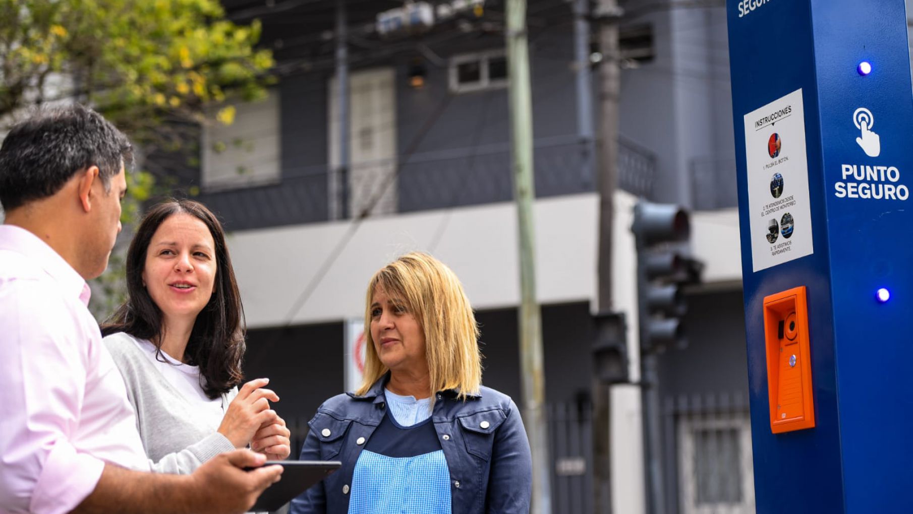 Vicente López ya instaló más de 175 Puntos Seguros a lo largo de todo el partido