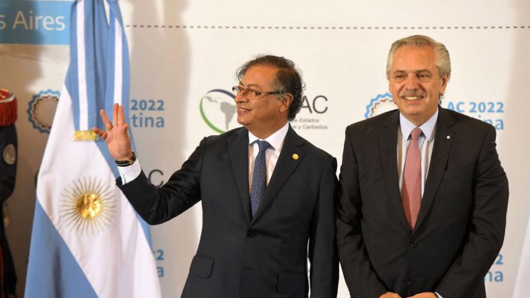 Alberto Fernández respaldó a Gustavo Petro tras las críticas de Milei