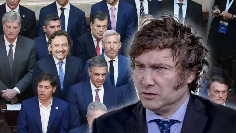 Milei: "Los gobernadores tienen que hacer un ajuste de 1 punto del PBI"