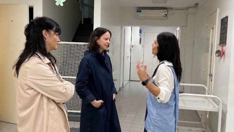 Avanzan las obras en el Jardín Maternal Municipal N°5