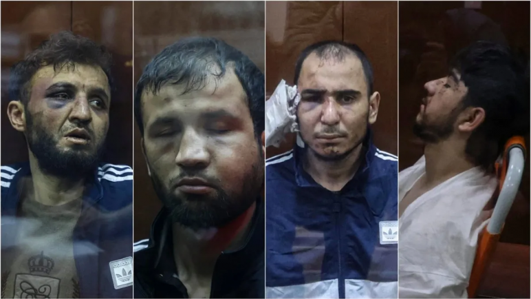 Signos de tortura en los detenidos en Moscú