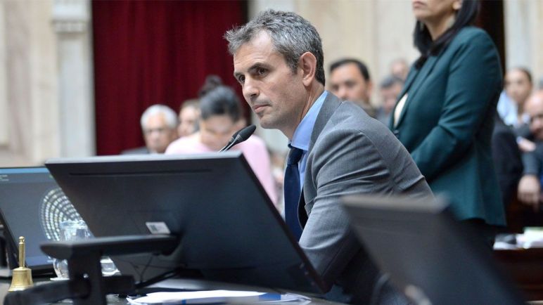 Martín Menem cuestionó la presencia de jóvenes en la Marcha del 24 M