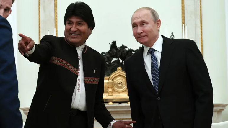 Por iniciativa de Bolivia , se reunieron Luis Arce y Putin en Moscu