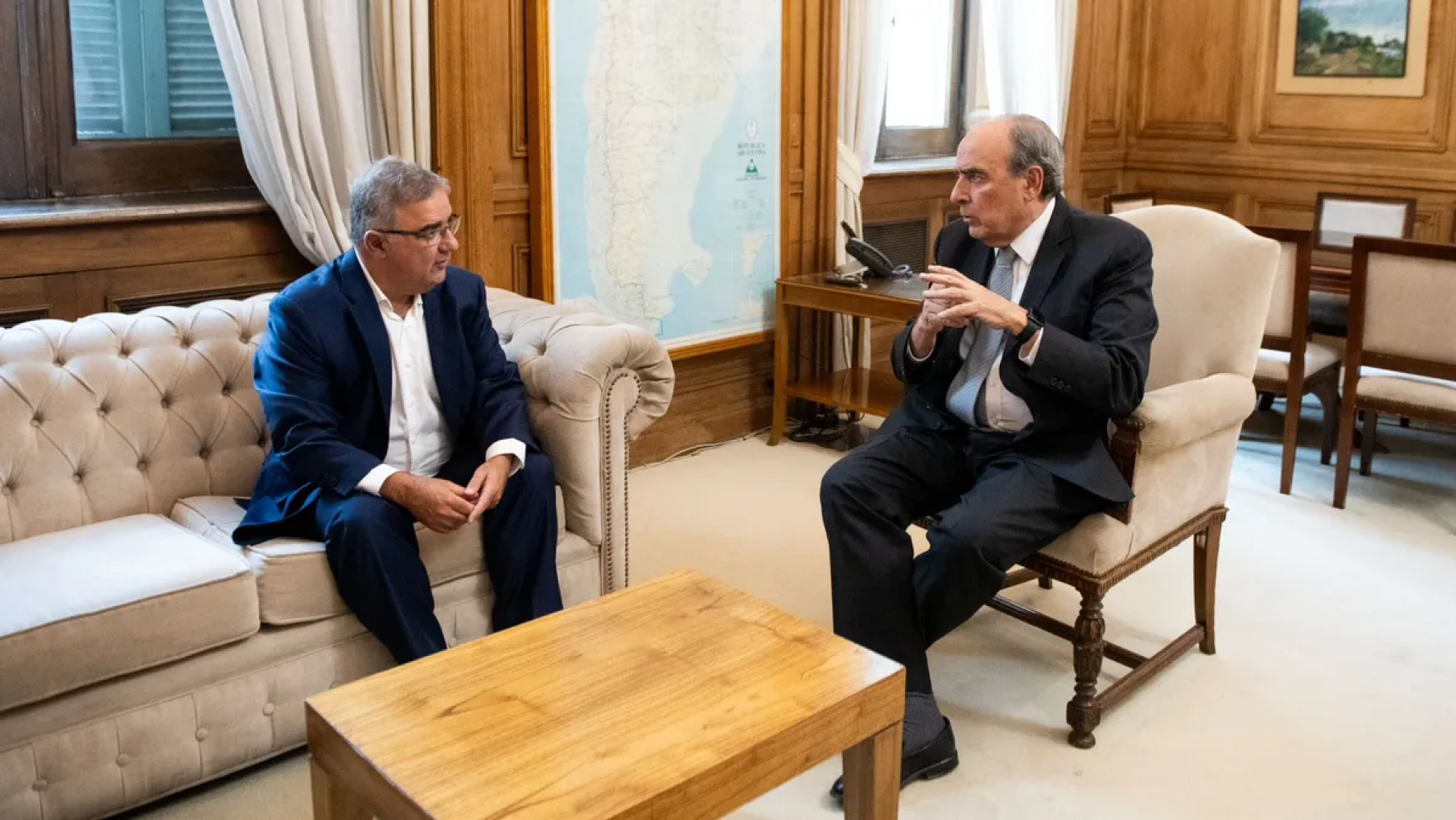 Francos se reunió en la Casa Rosada con el Gobernador de Catamarca